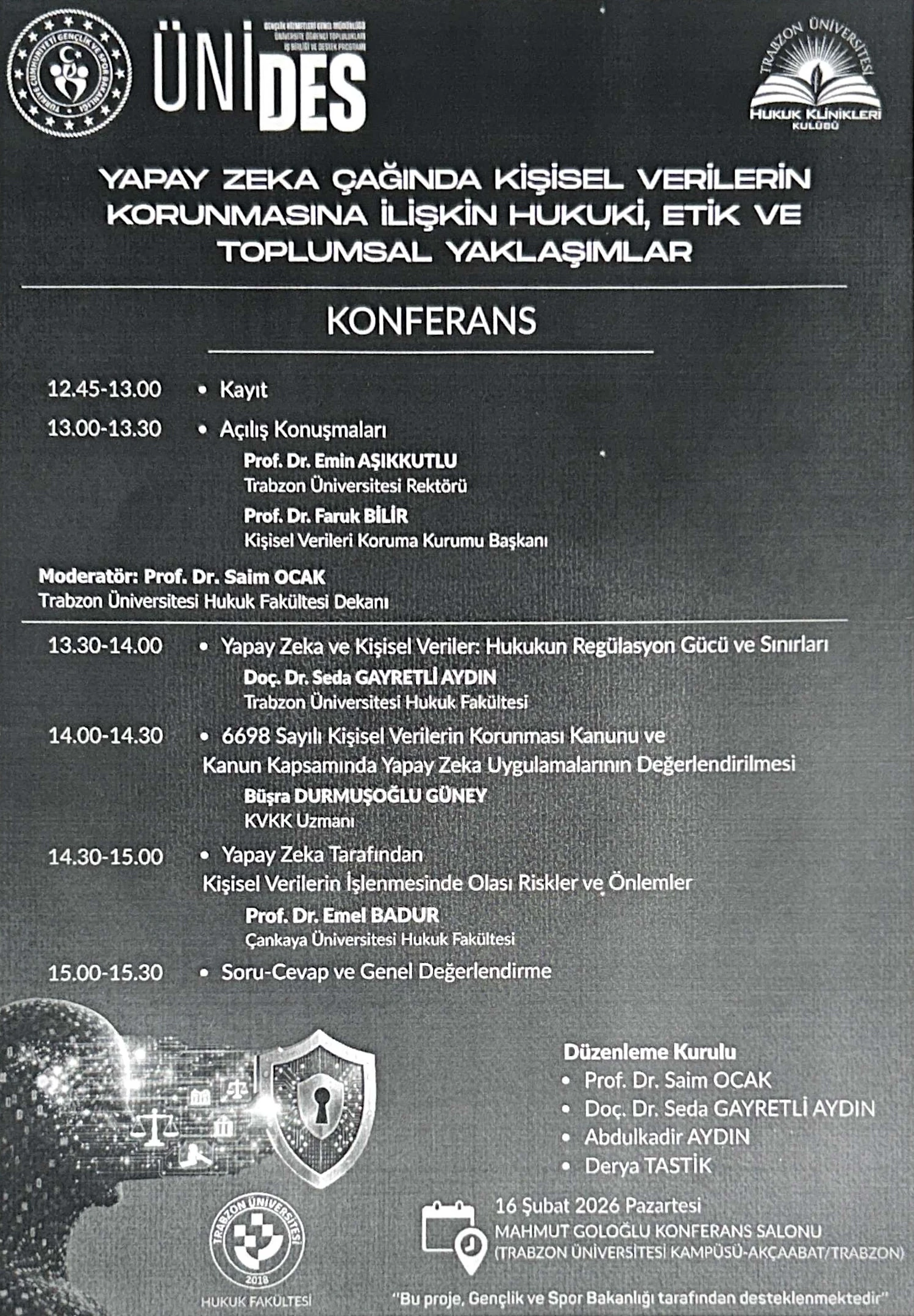 Trabzon Üniversitesi 'Konferans'